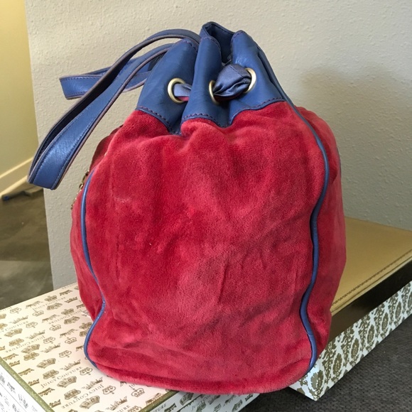 Juicy Couture vintage velour handbag with details - Picture 4 of 14